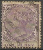 [Queen Victoria - Different Perforation, type A8]