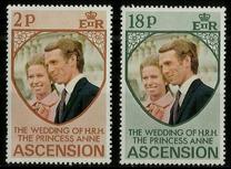 [Royal Wedding of Princess Anne and Mark Phillips, type DR]