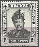 [Sultan Omar Ali Saifuddin, 1916-1986 - New Watermark. Ordinary Paper, type L15]