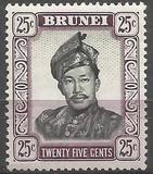 [Sultan Omar Ali Saifuddin, 1916-1986 - New Watermark. Ordinary Paper, type L20]