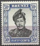 [Sultan Omar Ali Saifuddin, 1916-1986 - New Watermark. Ordinary Paper, type L21]