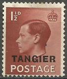 [King Edward VIII - Great Britain Postage Stamps Overprinted "TANGIER", type D2]