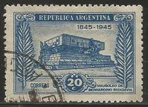 [The 100th Anniversary of the Death of Bernardino Rivadavia, 1780-1845, τύπος HI]