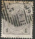 [Emperor Franz Josef I, 1830-1916 - Granite Paper. Numerals in Black, type N]
