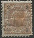 [Emperor Franz Josef I, 1830-1916 - Granite Paper. Numerals in Black, type N1]