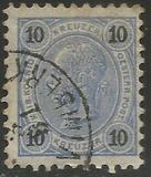 [Emperor Franz Josef I, 1830-1916 - Granite Paper. Numerals in Black, type N4]