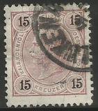 [Emperor Franz Josef I, 1830-1916 - Granite Paper. Numerals in Black, type N6]