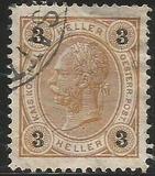 [Emperor Franz Josef I, 1830-1916 - Value in "Heller" Without Varnish Bars, Numerals in Black, тип N22]