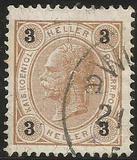 [Emperor Franz Josef I, 1830-1916 - Value in "Heller" Without Varnish Bars, Numerals in Black, тип N22]