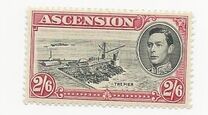[King George VI and Views of Ascension, タイプ P1]
