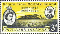 [The 100th Anniversary of the Return of Pitcairn Islanders, type AF]