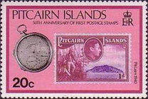 [The 50th Anniversary of the Pitcairn Islands Stamps, тып MX]