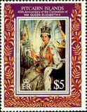 [40 Aniversario de la coronación de Isabel II, tipo OV]