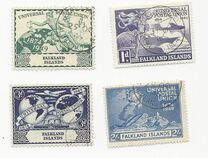 [The 75th Anniversary of UPU, type AL]