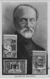 [The 50th Anniversary of the Death of Guiseppe Mazzini, 1805-1872, tip BR]