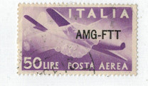 [Airmail -  - Italy Postage Stamps of 1945 Overprinted "A.M.G.F.T.T.", type B5]