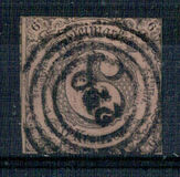 [Value Stamps - Black Print on Colored Paper, tip B2]
