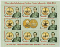 [The 150th Anniversary of the Romanian Court of Accounts, tegund JUJ]