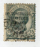[The 9th Congress of the Federation of Italian Philatelic Societies - Trieste, tip BQ1]