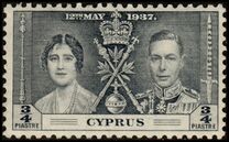 [The Crowning of King George VI, type AJ]