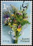 [Flowers - Summer Bouquet. Self Adhesive Stamp, Tüüp BWR]