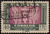 [The 1900th Anniversary of the Appearance of the Virgin of Pillar, Saragossa - Surtaxed, type LN]