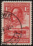 [King George V and Landscape, type AL1]