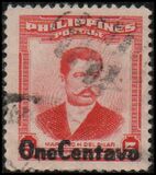 [Issue of 1952 Surcharged ONE CENTAVO, タイプ WM]