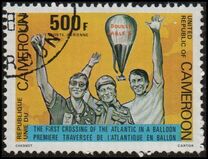 [Airmail - The 1st Atlantic Crossing by Balloon, type VP]