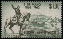 [Airmail - The 100th Anniversary of the Battle of Puebla, प्रकार ALH]