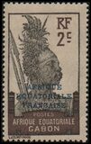 [Issues of 1911-22 in New Colors - Inscription "AFRIQUE EQUATORIALE FRANCAISE" - Warrior, τύπος P1]