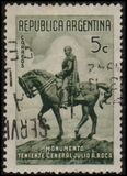 [General J.A. Roca Monument, type GA]