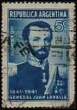 [The 100th Anniversary of the Death of General Juan Lavalle, 1797-1841, type GC]