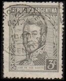 [Personajes. El sello 421 lleva la leyenda "Juan Martín Güemes" mientras que los 420, 422 y 423 llevan "Martín Güemes"., tipo EF1]