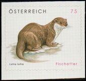 [Animal Protection - Brown Trout & Otter - Self-Adhesive, type CTJ]