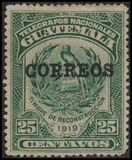 [Telegraph Stamp Overprinted "CORREOS", type CD]