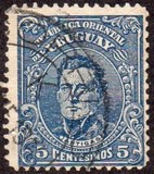 [General José Gervasio Artigas, 1.764 - 1.850 (Válidos sólo en Uruguay), tipo EP4]