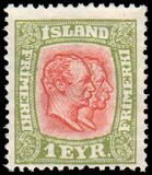[King Christian IX and Frederik VIII - Different Watermark, Tipe G15]