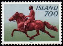 [Icelandic Pony with Rider, type MV]