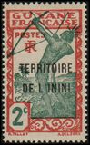 [French Guyane Postage Stamps Overprinted "TERRITORIE DE L'ININI", Tipi A1]