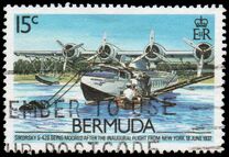 [The 50th Anniversary of Inauguration of Bermuda-U.S.A. Air Service, type OD]