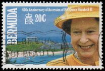 [The 40th Anniversary of Queen Elizabeth II's Ascension, type RV]