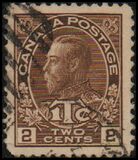 [King George V in Admiral Uniform With War Tax Inscription, Tip AM7]