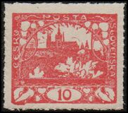 [Definitives - Inscription: "ČESKO POSTA SLOVENSKÁ", タイプ C3]