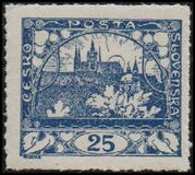 [Definitives - Inscription: "ČESKO POSTA SLOVENSKÁ", タイプ C5]