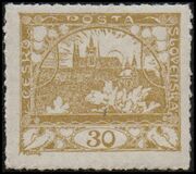 [Definitives - Inscription: "ČESKO POSTA SLOVENSKÁ", タイプ C6]