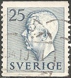 [King Gustaf VI Adolf of Sweden - Without Imprint, Tip DB20]