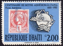 [Airmail - The 100th Anniversary of U.P.U. Membership, type SZ2]