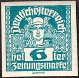 [Newspaper Stamps - Thin White Paper, Typ XBN3]