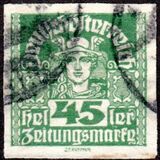 [Newspaper Stamps - Thin White Paper, Вид XBN12]